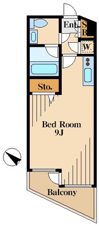 ドゥーエ学芸大学の物件間取画像
